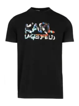 Karl Lagerfeld Herren T-Shirt Schwarz | online kaufen