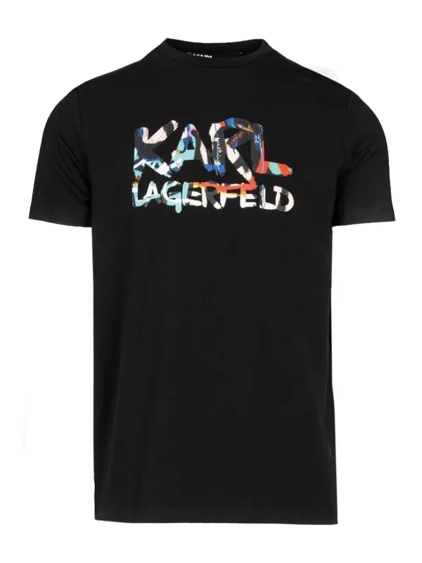 Karl Lagerfeld Herren T-Shirt Schwarz | online kaufen