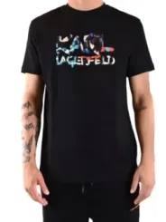 Karl Lagerfeld Herren T-Shirt Schwarz | online kaufen