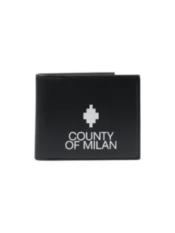 County Of Milan Herren Brieftasche Schwarz | online kaufen