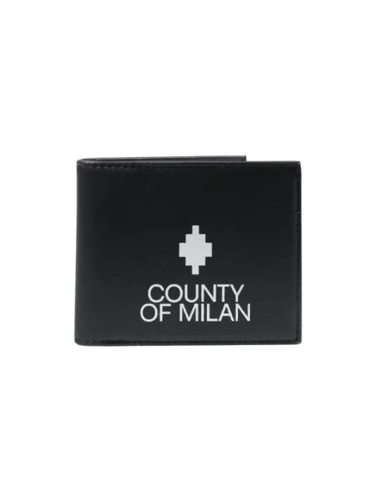County Of Milan Herren Brieftasche Schwarz | online kaufen