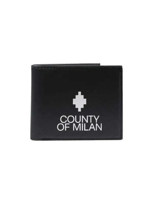 County Of Milan Herren Brieftasche Schwarz | online kaufen