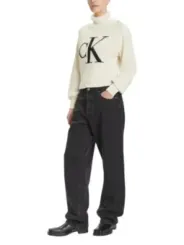 Calvin Klein Jeans Damen Pullover Weiß | online kaufen