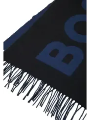 Boss Herren Schal Schwarz | online kaufen
