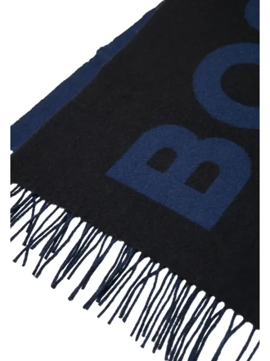 Boss Herren Schal Schwarz | online kaufen