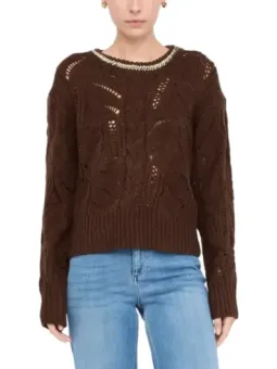 Liu Jo Damenpullover Braun mieten | Flex-Fashion Verleih