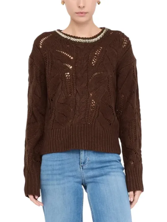 Liu Jo Damen Pullover Braun | online kaufen