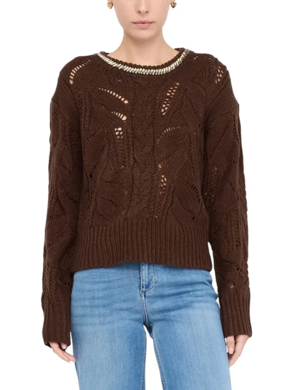 Liu Jo Damen Pullover Braun | online kaufen