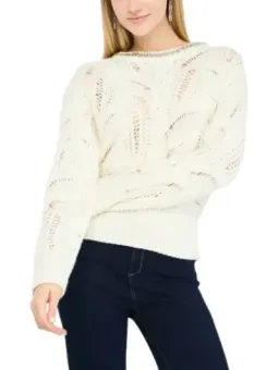 Liu Jo Damen Pullover Weiß mieten – Flex-Fashion Verleih