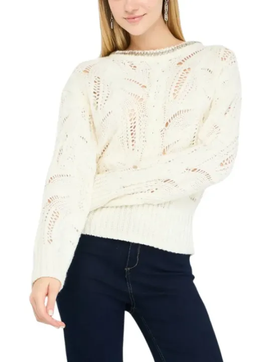 Liu Jo Damen Pullover Weiß | online kaufen