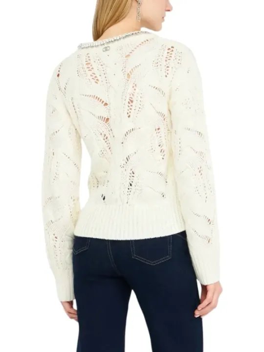 Liu Jo Damen Pullover Weiß | online kaufen