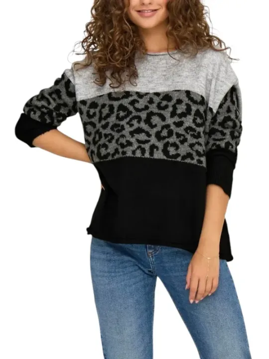 Only Damen Pullover Grau | online kaufen