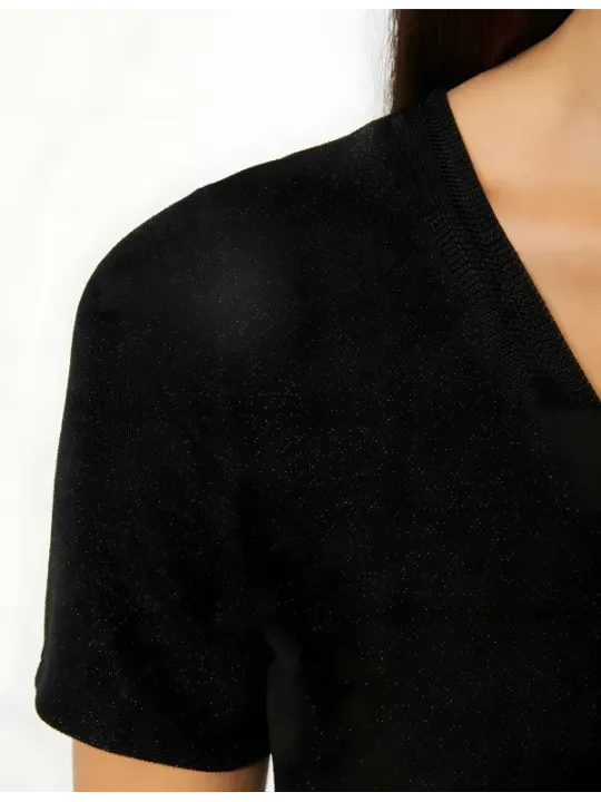 Morgan De Toi Damen T-Shirt Schwarz | online kaufen