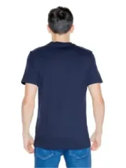 Marineblaue Guess Baumwoll-T-Shirt