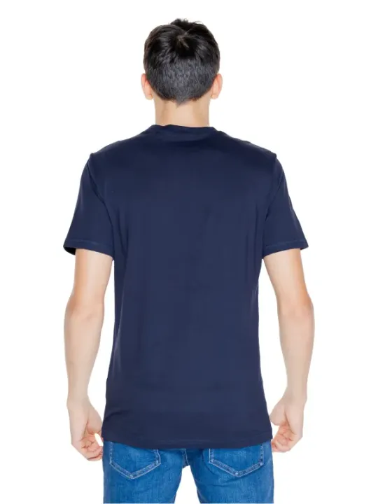 Marineblaue Guess Baumwoll-T-Shirt