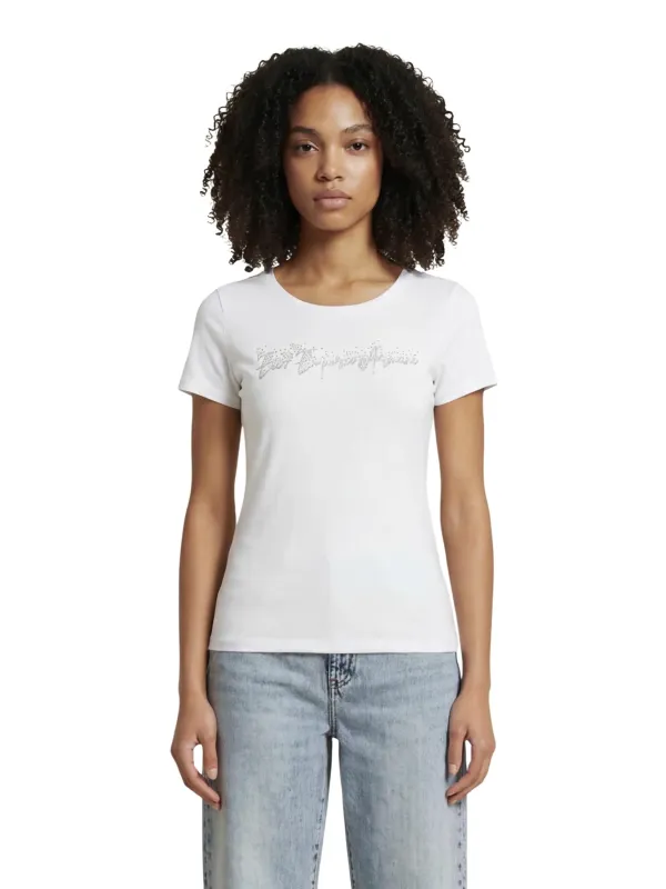 Ea7 Damen T-Shirt Weiß | online kaufen