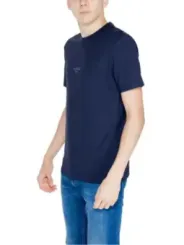 Guess blaues T-Shirt Jeansmodell