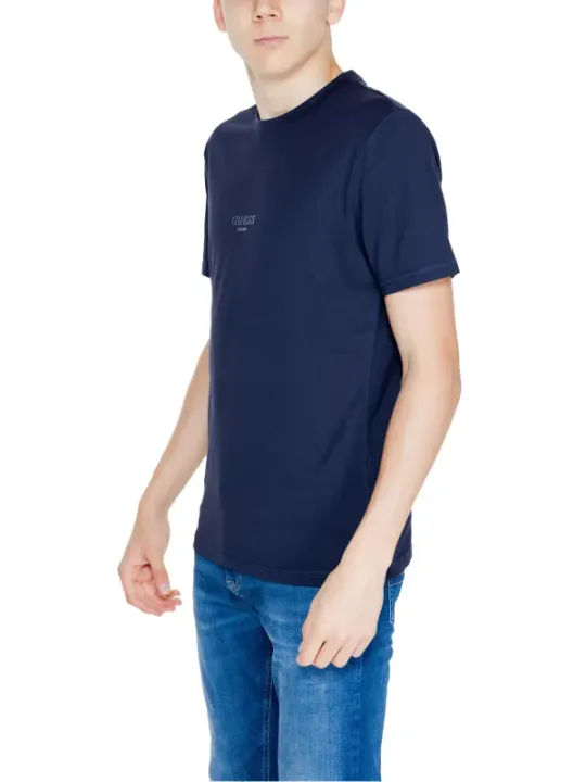 Guess blaues T-Shirt Jeansmodell