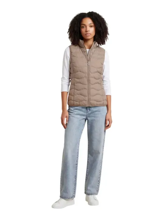 Ea7 Damen Weste Beige | online kaufen