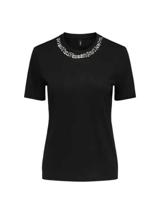 Only Damen T-Shirt Schwarz | online kaufen