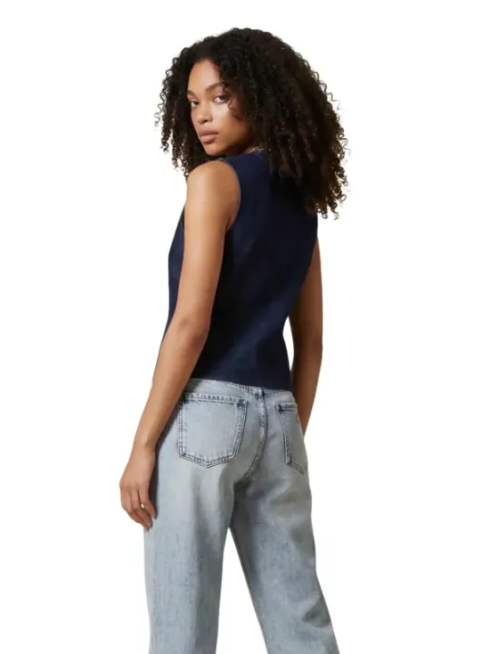 Only Damen Weste Blau | online kaufen