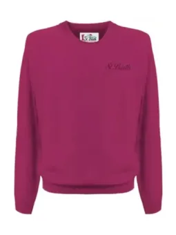 Mc2 Saint Barth Herren Pullover Fuchsinrot | online kaufen