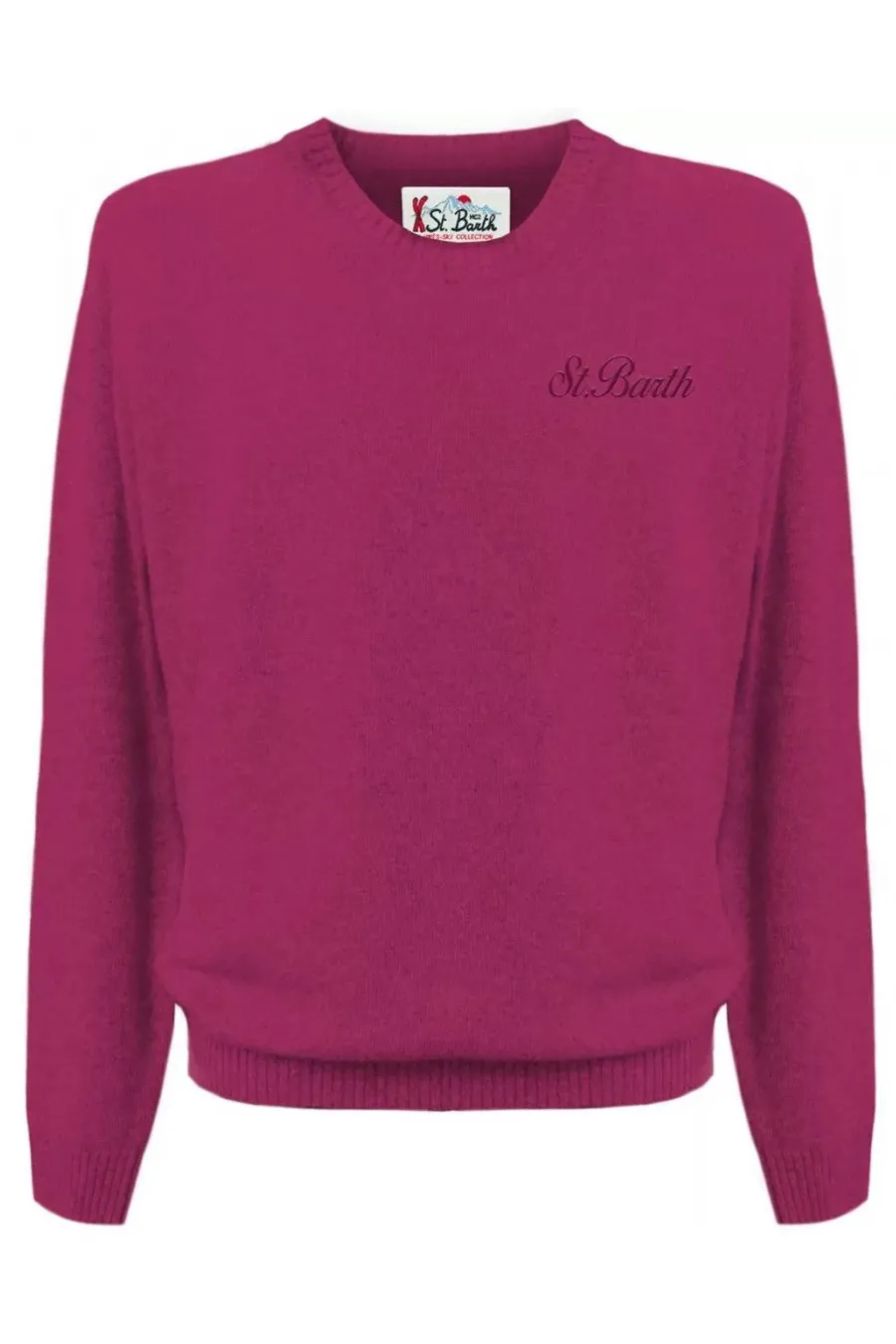 Herren Pullover Fuchsinrot 505806