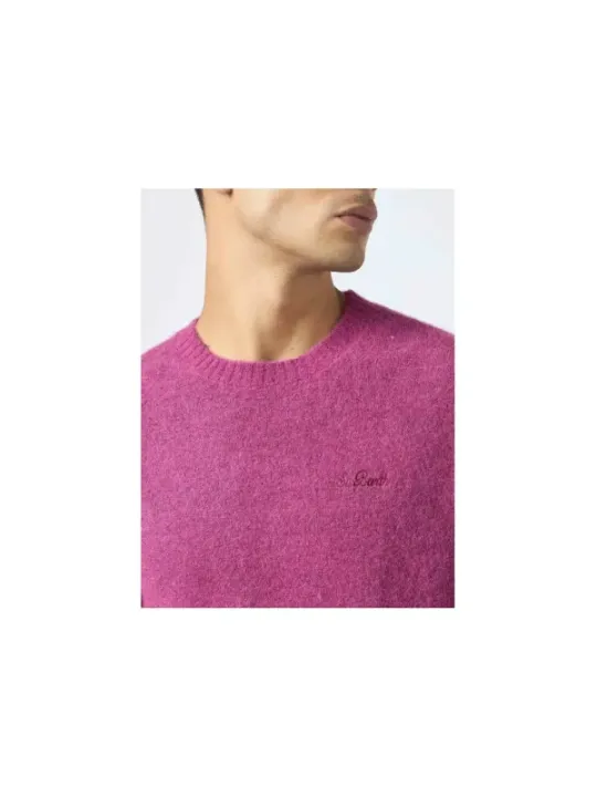 Mc2 Saint Barth Herren Pullover Fuchsinrot | online kaufen