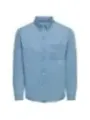 Only & Sons Herren Hemd Azurblau | online kaufen