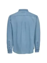 Only & Sons Herren Hemd Azurblau | online kaufen