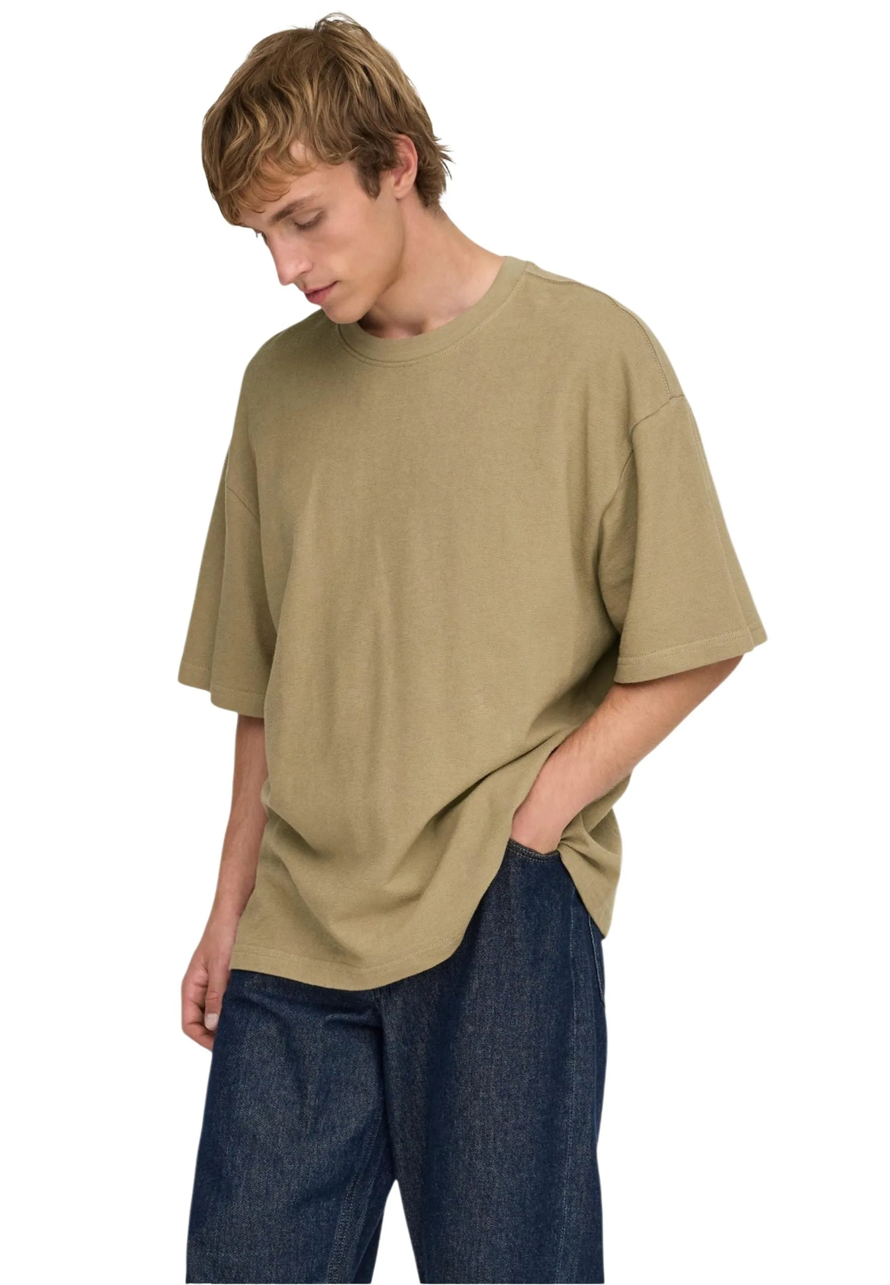 Herren T-Shirt Braun 510627