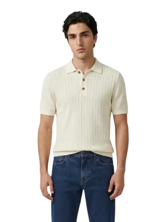 Only & Sons Herren Polo Weiß | online kaufen