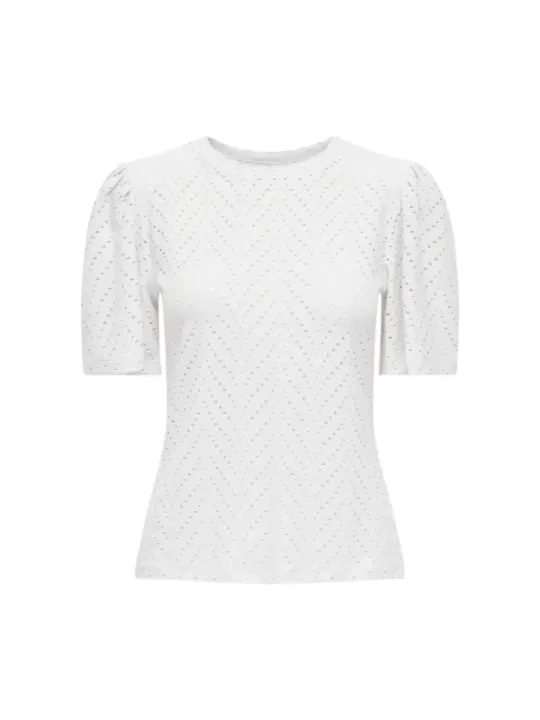 Jacqueline De Yong Damen Bluse Weiß | online kaufen