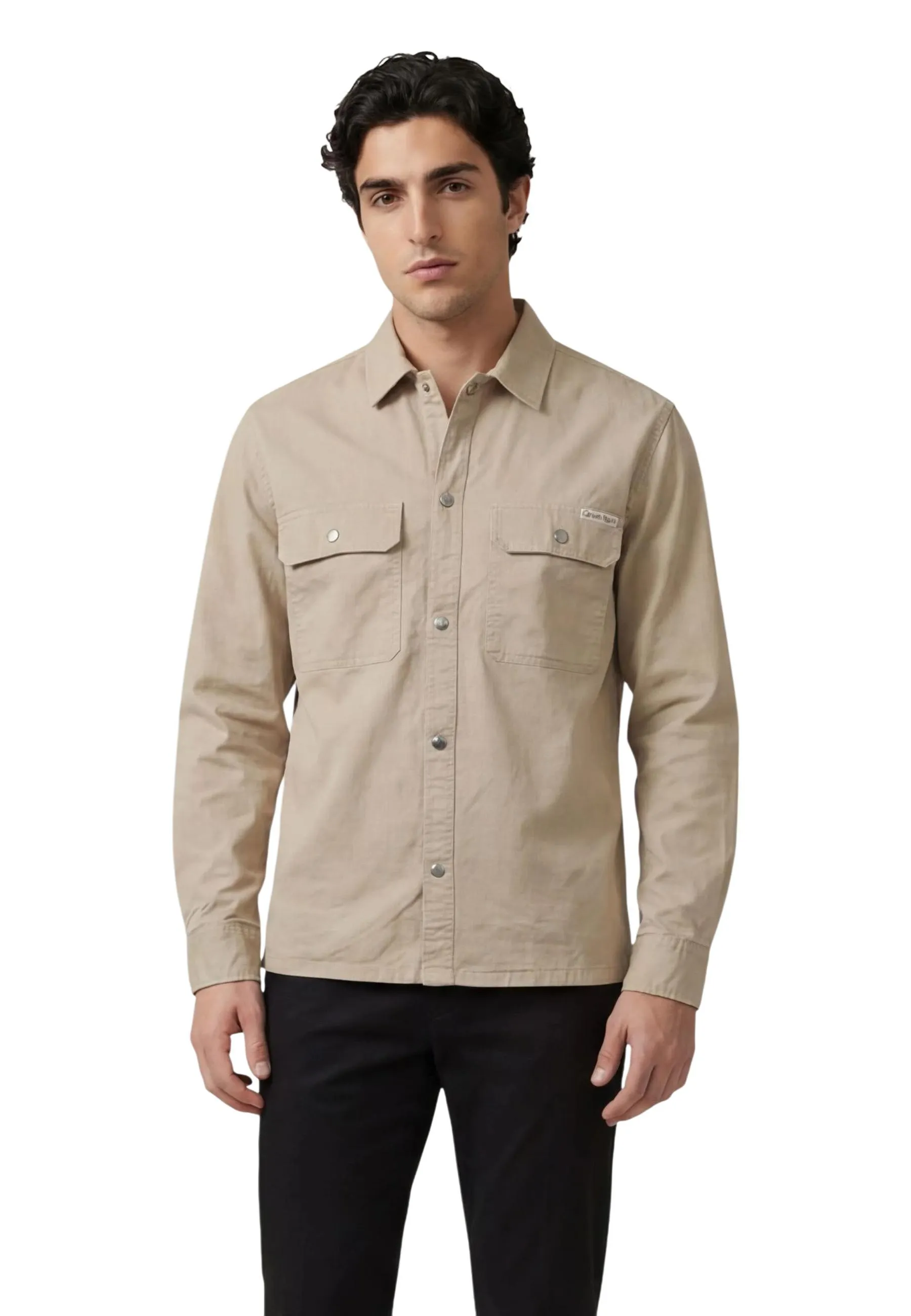 Herren Hemd Beige 510631