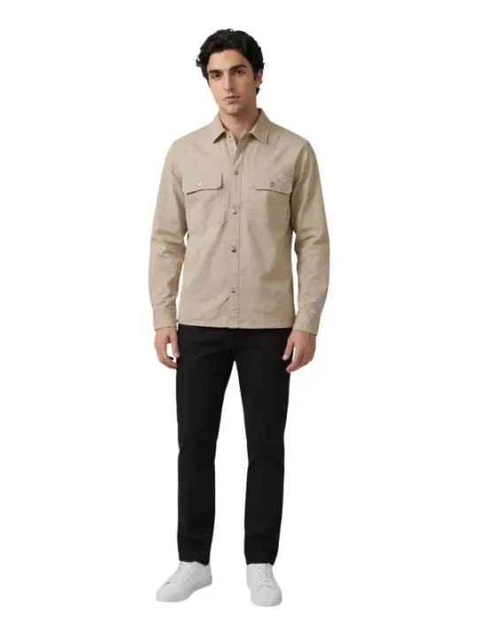 Calvin Klein Jeans Herren Hemd Beige | online kaufen