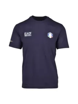 Ea7 Herren T-Shirt Blau XL mieten - Flex-Fashion Verleih