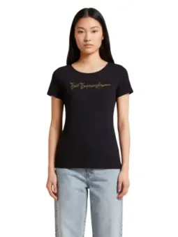Miete Ea7 Damen T-Shirt Schwarz – Stilvoller Verleih XS-XXL