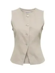Only Damen Weste Beige | online kaufen