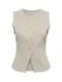 Only Damen Weste Beige | online kaufen