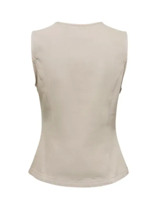 Only Damen Weste Beige | online kaufen