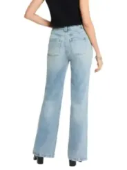 Morgan De Toi Damen Jeans Azurblau | online kaufen