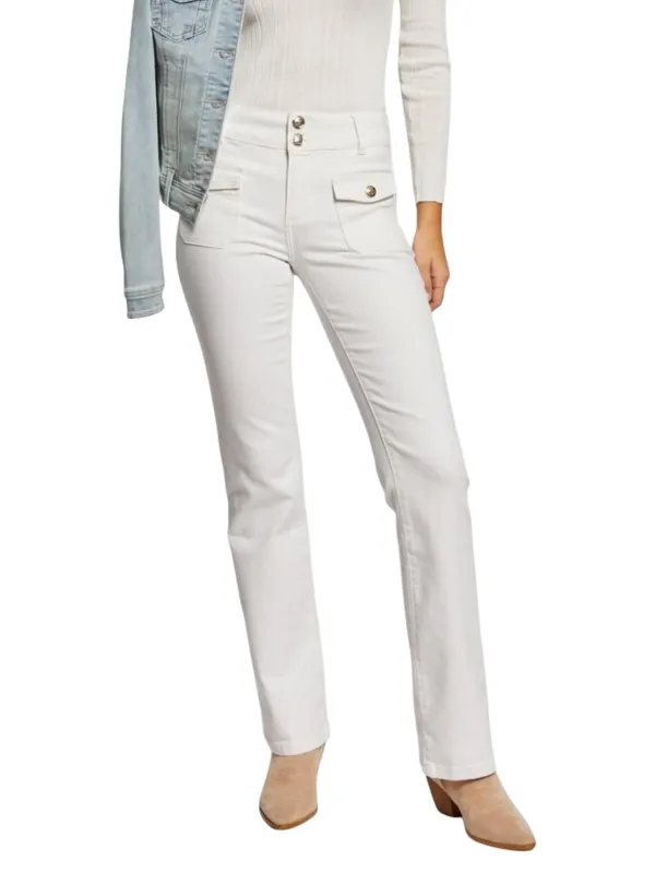 Morgan De Toi Damen Jeans Weiß | online kaufen