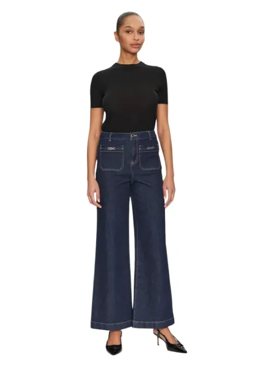 Morgan De Toi Damen Jeans Blau | online kaufen