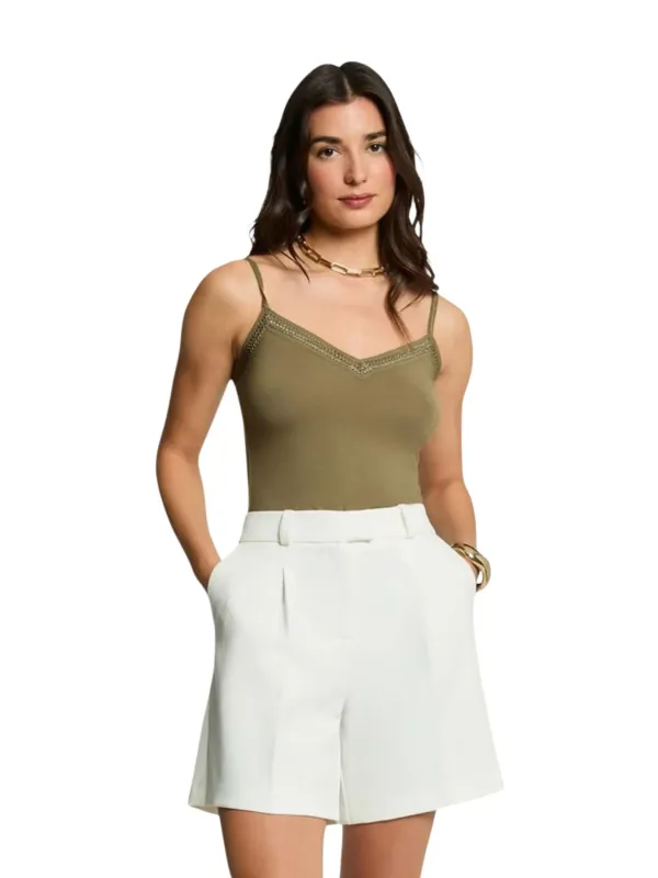 Morgan De Toi Damen Tank-Tops Grün | online kaufen