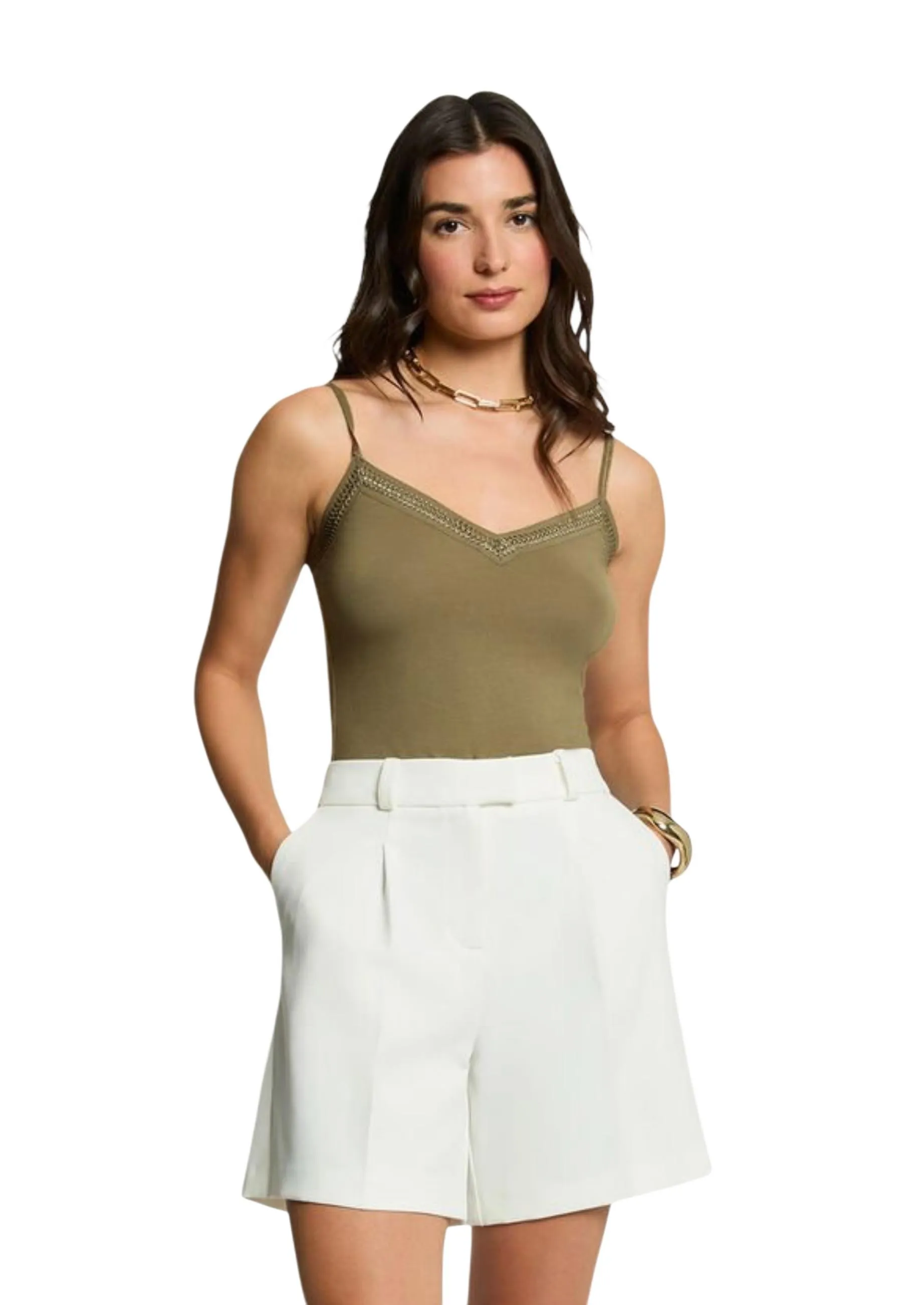 Damen Tank-Tops Grün 510412