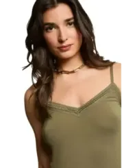 Morgan De Toi Damen Tank-Tops Grün | online kaufen