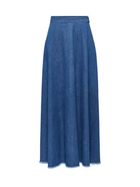 Only Damen Rock Blau | online kaufen