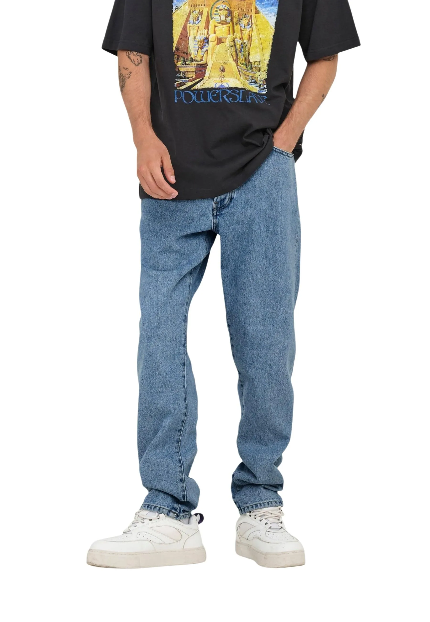 Herren Jeans Azurblau 509967