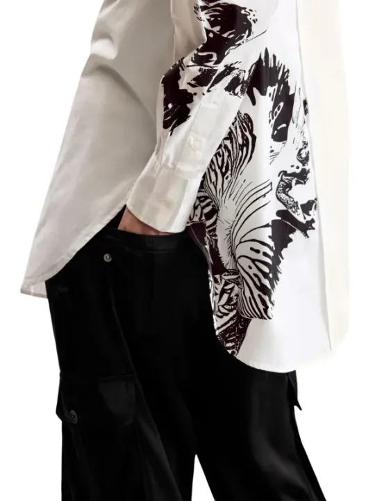 Desigual Damen Hemd Weiß | online kaufen