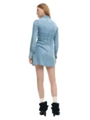 Desigual Damen Kleid Azurblau | online kaufen